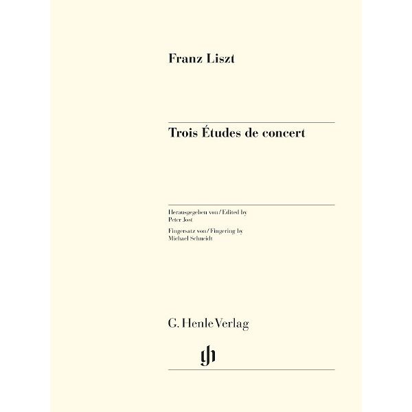 Henle Verlag Liszt Trois Etudes de Concert