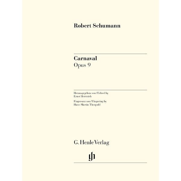 Henle Verlag Schumann Carnaval op. 9