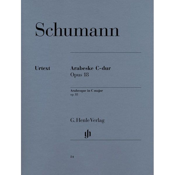 Henle Verlag Schumann Arabeske C-Dur