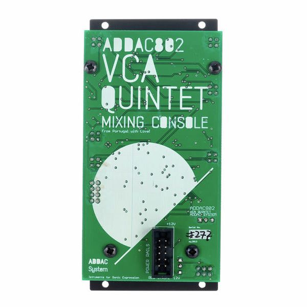 ADDAC 802 VCA Quintet Mixing Console
