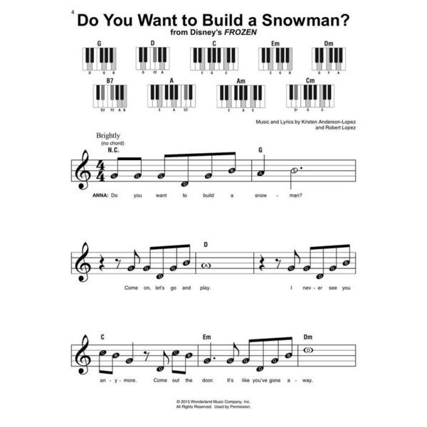 Hal Leonard Frozen Collection Super Easy