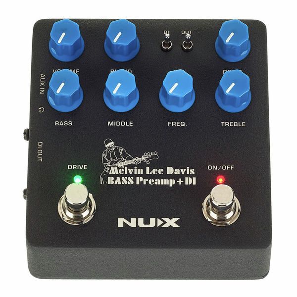 美品】NUX MLD Bass Preamp + DI-