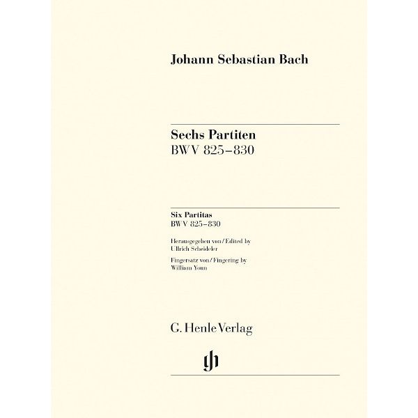 Henle Verlag Bach Sechs Partiten BWV825-830