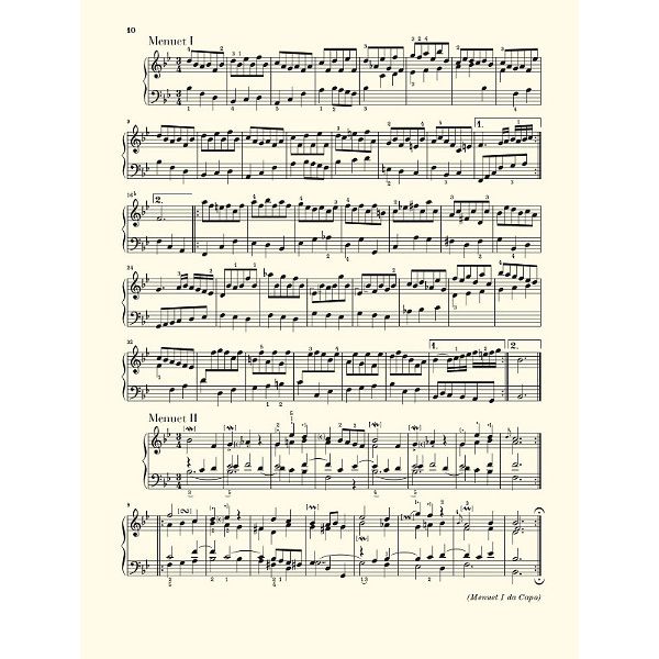 Henle Verlag Bach Sechs Partiten BWV825-830