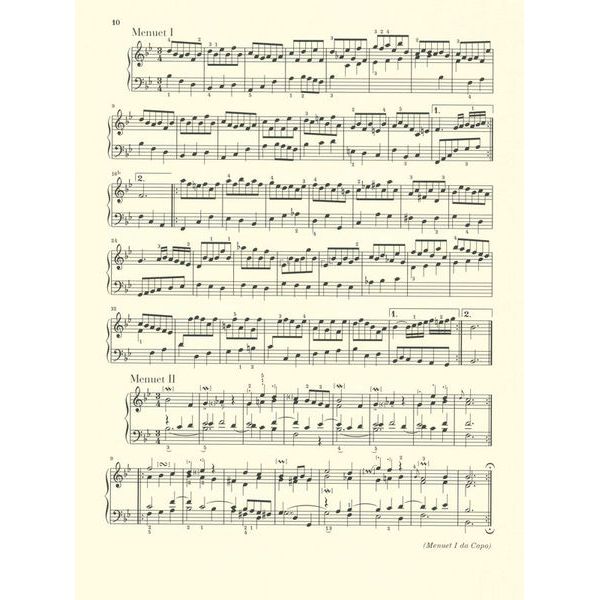 Henle Verlag Bach Sechs Partiten BWV825-830
