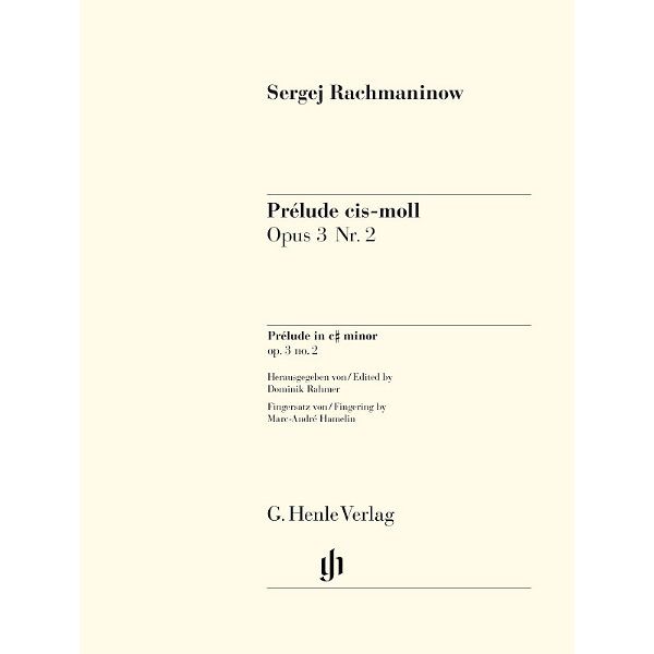 Henle Verlag Rachmaninow Prélude cis-moll