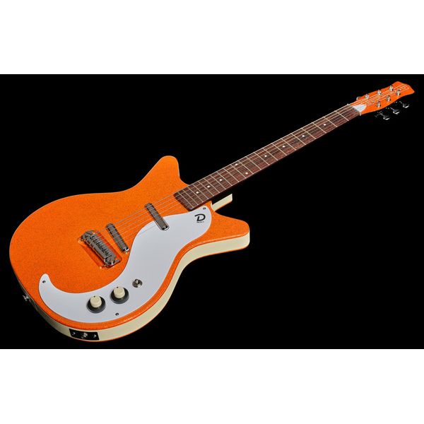Danelectro 59M NOS+ Orange Metalflake