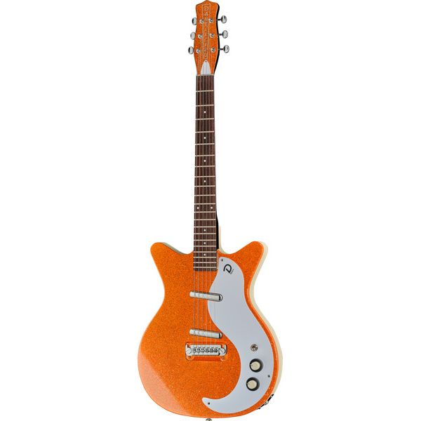 Danelectro 59M NOS+ Orange Metalflake