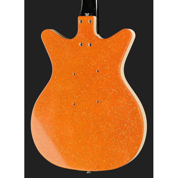 Danelectro 59M NOS+ Orange Metalflake
