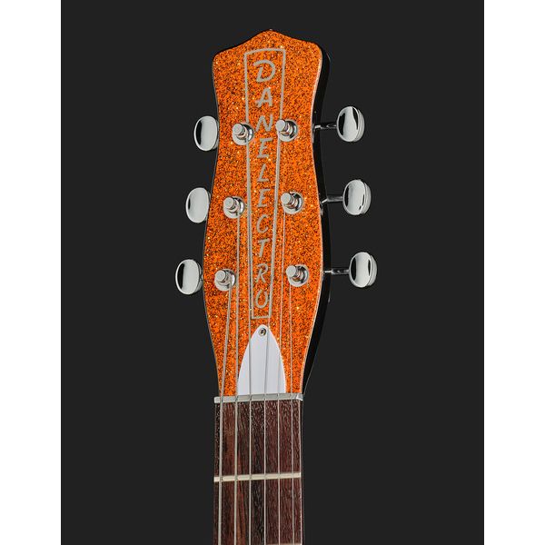 Danelectro 59M NOS+ Orange Metalflake