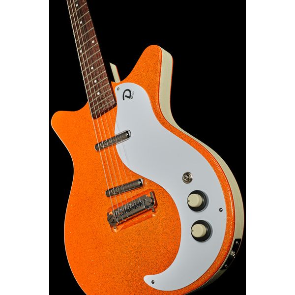 Danelectro 59M NOS+ Orange Metalflake