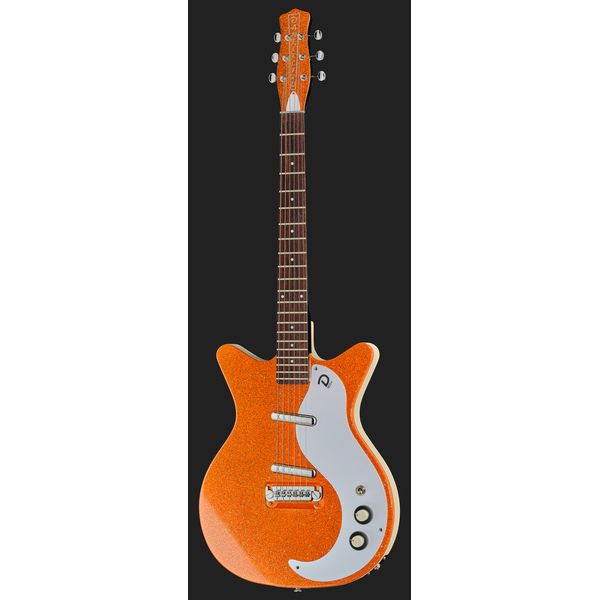 Danelectro 59M NOS+ Orange Metalflake