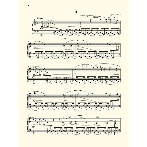 Henle Verlag Rachmaninow Études-Tableaux
