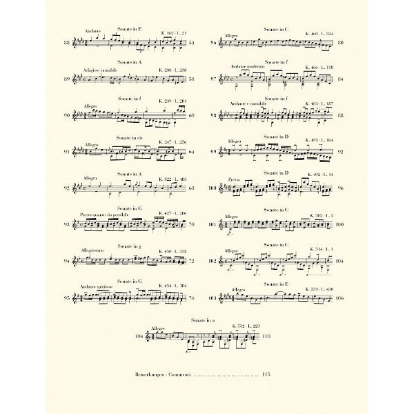 Henle Verlag Scarlatti Klaviersonaten IV