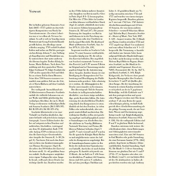 Henle Verlag Scarlatti Klaviersonaten IV