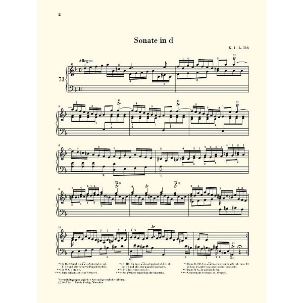 Henle Verlag Scarlatti Klaviersonaten IV