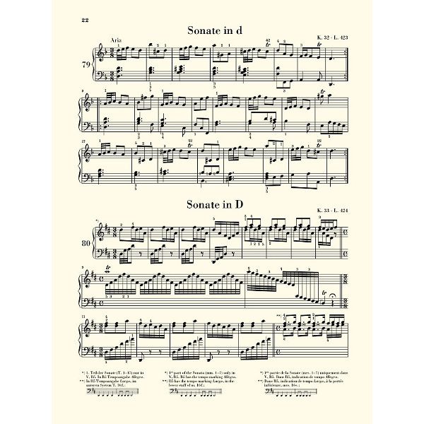 Henle Verlag Scarlatti Klaviersonaten IV