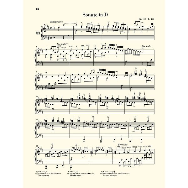Henle Verlag Scarlatti Klaviersonaten IV