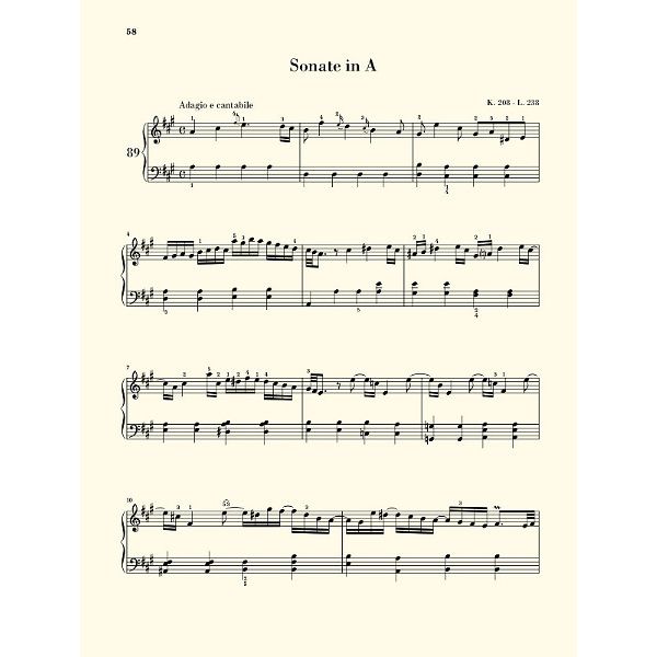 Henle Verlag Scarlatti Klaviersonaten IV