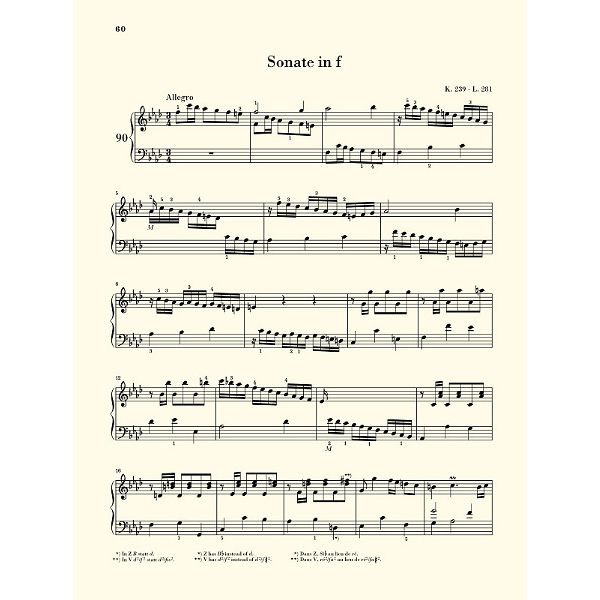 Henle Verlag Scarlatti Klaviersonaten IV
