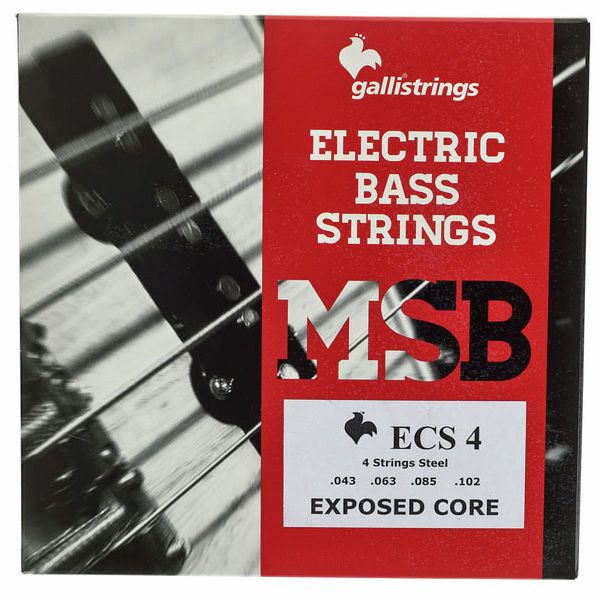 Galli Strings ECS4 Exposed Core Bass Str.