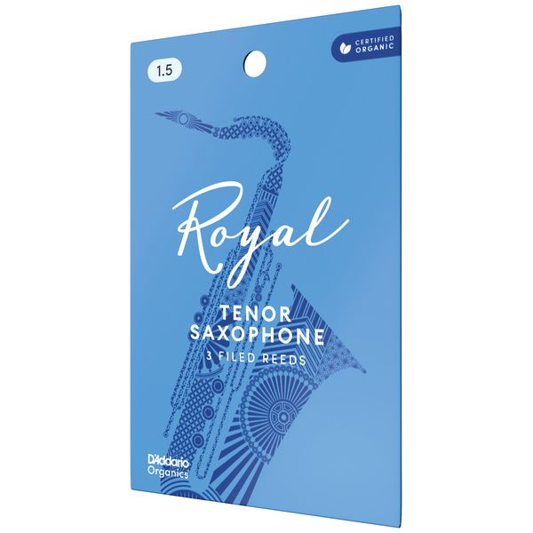 DAddario Woodwinds Royal Tenor Sax 1.5 - 3-Pack