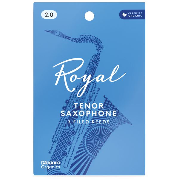 DAddario Woodwinds Royal Tenor Sax 2.0 - 3-Pack