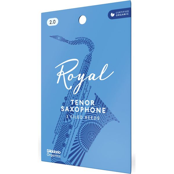DAddario Woodwinds Royal Tenor Sax 2.0 - 3-Pack