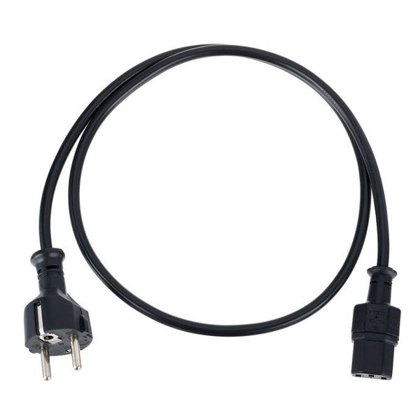 Stairville IEC Power Cable 1,0m BK