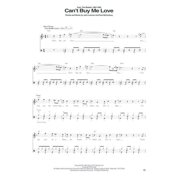 Hal Leonard The Beatles Drum Collection