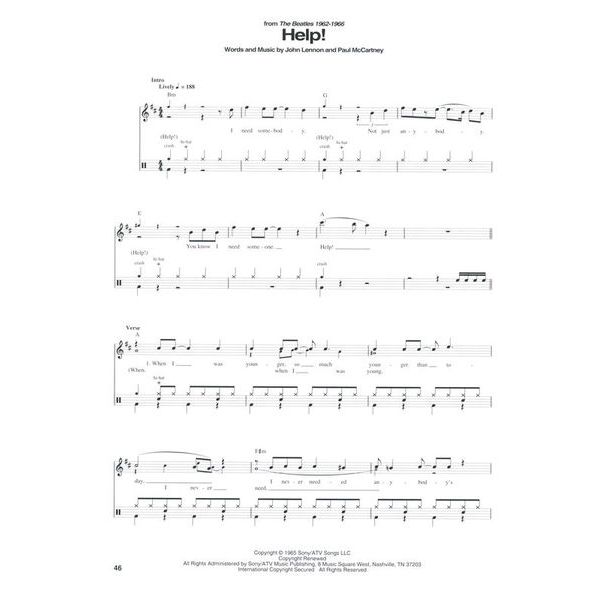 Hal Leonard The Beatles Drum Collection
