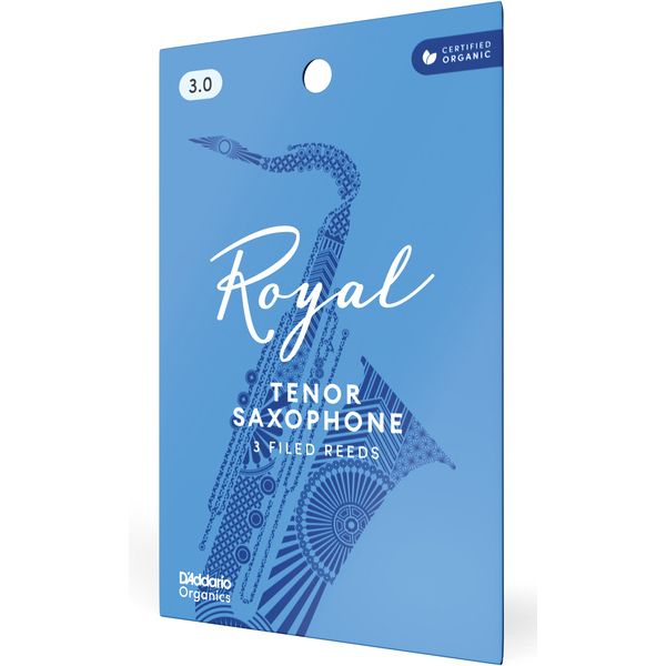 DAddario Woodwinds Royal Tenor Sax 3.0 - 3-Pack