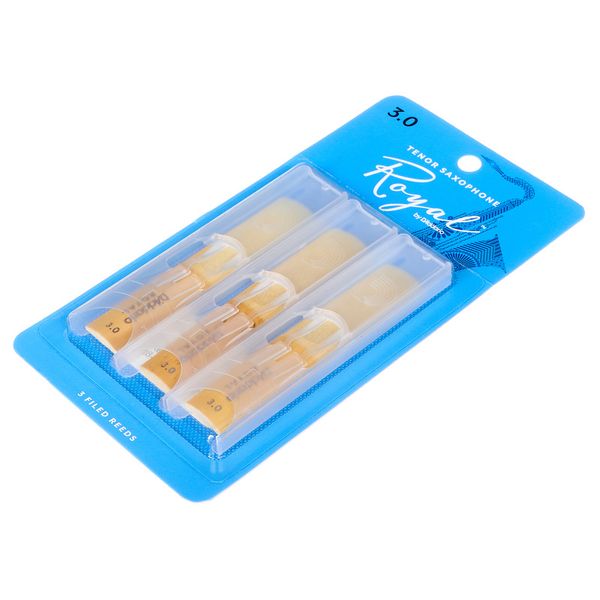 DAddario Woodwinds Royal Tenor Sax 3.0 - 3-Pack