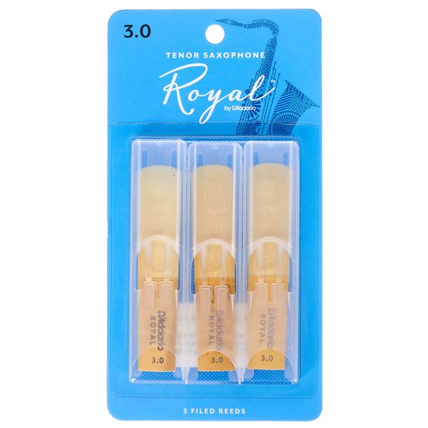 DAddario Woodwinds Royal Tenor Sax 3.0 - 3-Pack