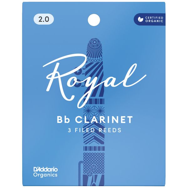DAddario Woodwinds Royal Bb-Clarinet 2.0 3-Pack