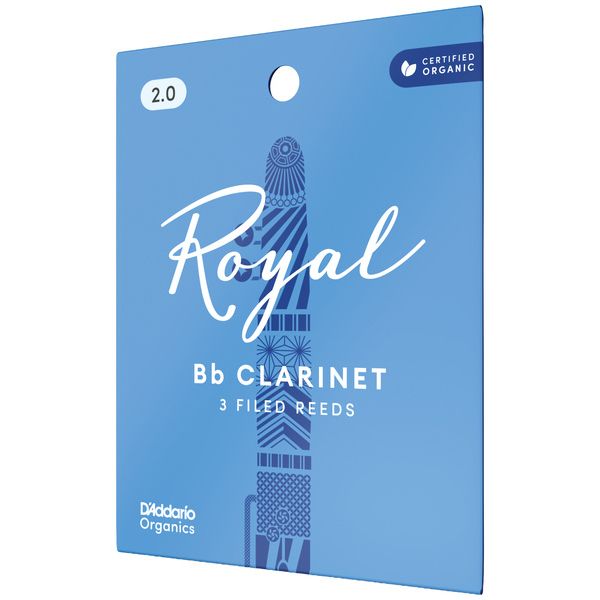 DAddario Woodwinds Royal Bb-Clarinet 2.0 3-Pack