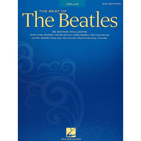 Hal Leonard Best Of The Beatles Cello
