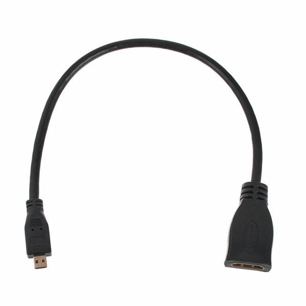 Adaptateur HDMI Femelle - HDMI Mini-C mâle + Micro-D mâle - Delock