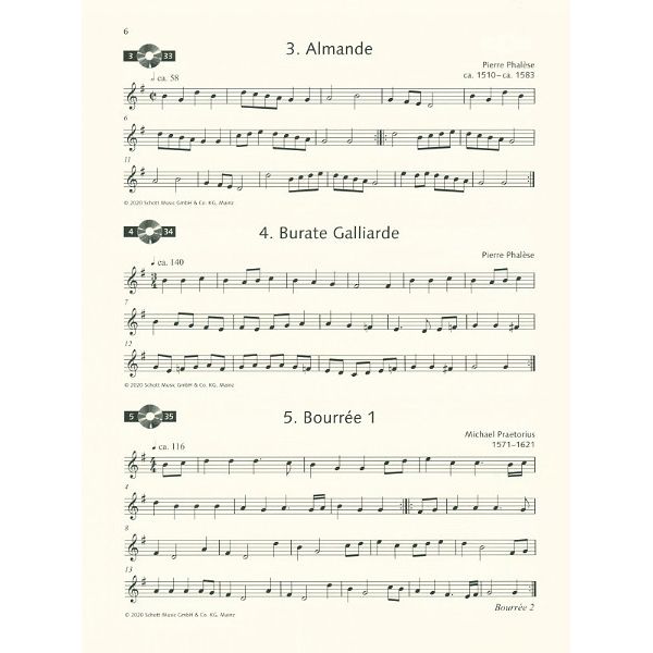 Schott Easy Concert Pieces Recorder 1