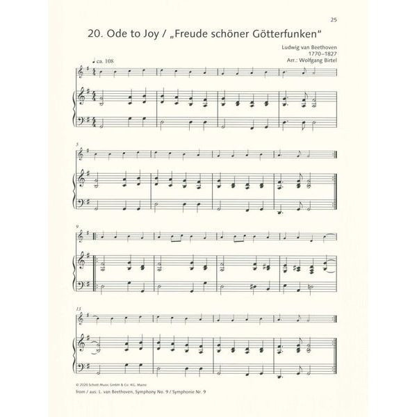 Schott Easy Concert Pieces Recorder 1