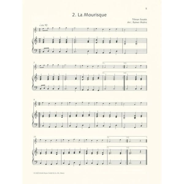 Schott Easy Concert Pieces Recorder 2