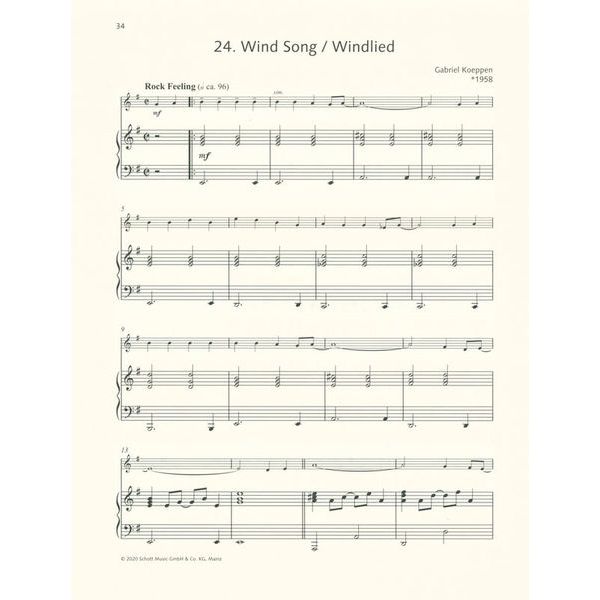 Schott Easy Concert Pieces Recorder 2
