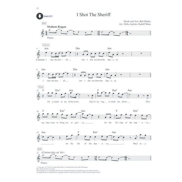 Schott Classic Pop Ballads Clarinet