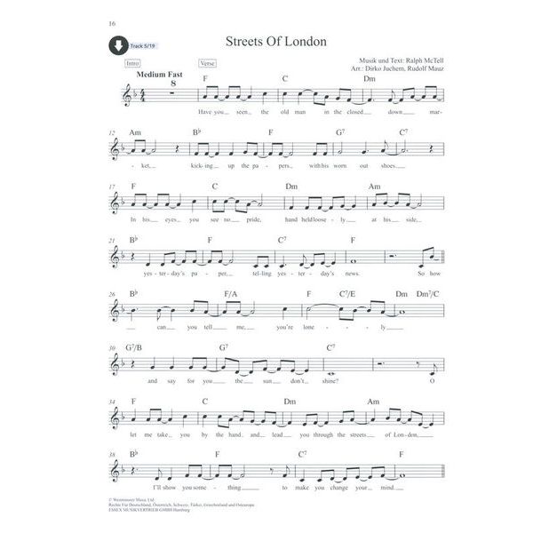 Schott Classic Pop Ballads Clarinet