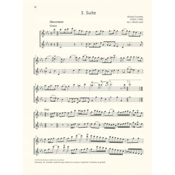 Schott Duets for Fun Alto Saxophone