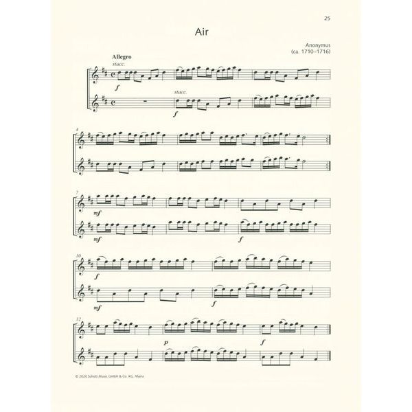 Schott Duets for Fun Alto Saxophone