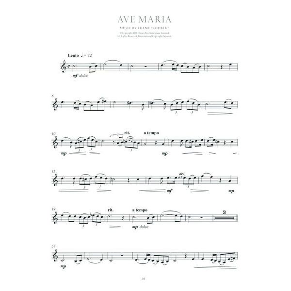 Wise Publications The Legendary Series- Clarinet