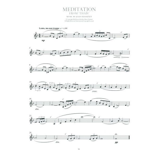 Wise Publications The Legendary Series- Clarinet