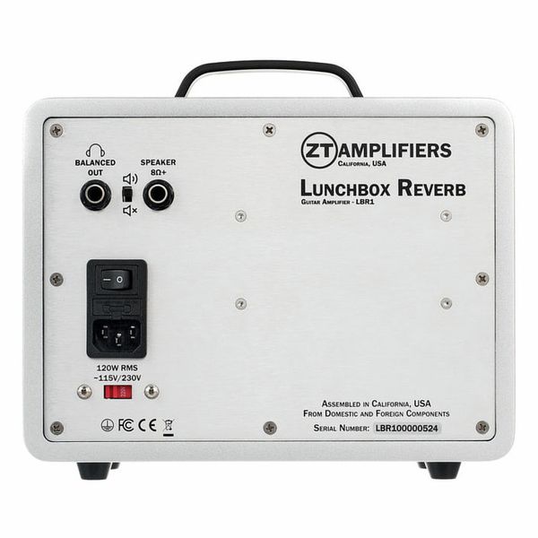 ZT Amplifiers Lunchbox Reverb
