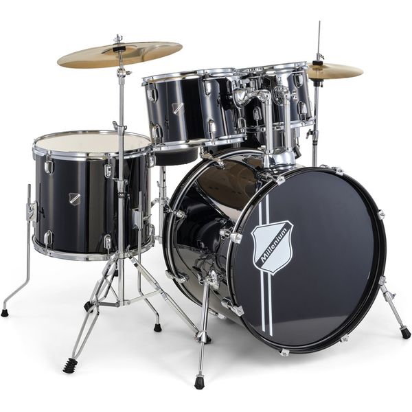 Millenium Focus 22 Drum Set Black